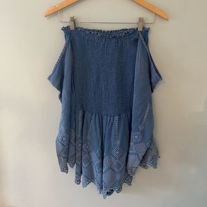 Island gypsy off the shoulders romper